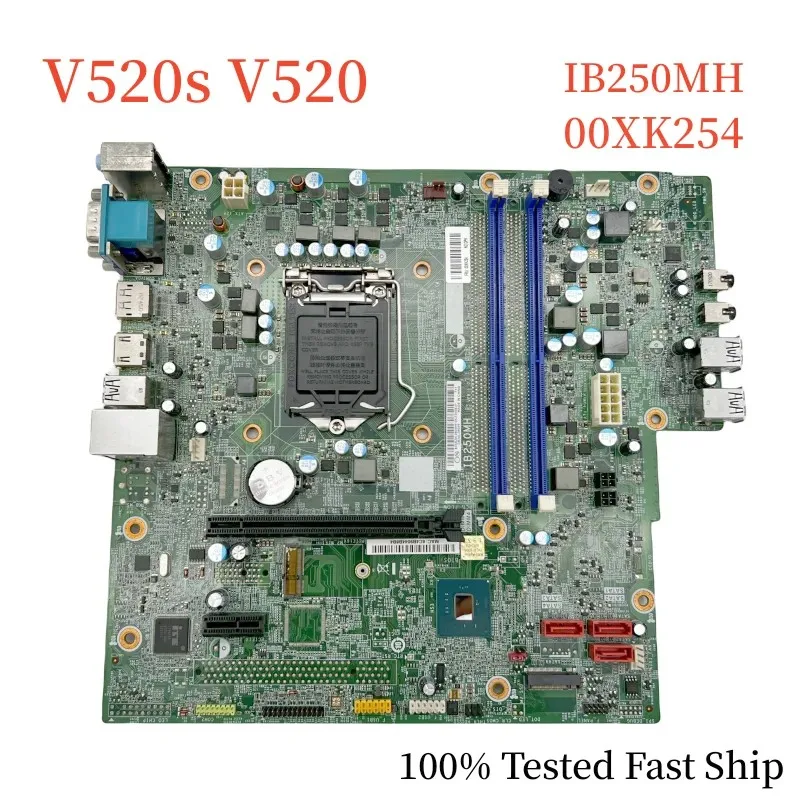 

IB250MH For Lenovo V520s V520 Motherboard FRU:00XK254 LGA 1151 DDR4 Mainboard 100% Tested Fast Ship