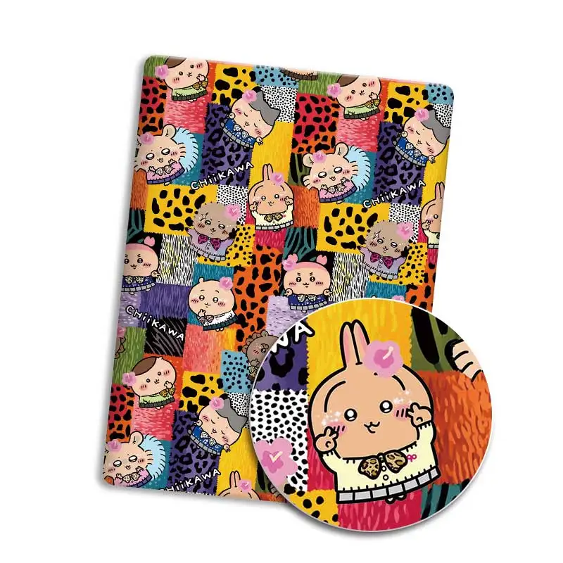 DIY Cartoon-Stoff 140x50CM Baumwollstoff Patchwork-Gewebe Kinder Heimtextilien Nähen Puppenkleid Vorhang Polyester-Baumwollstoff – Detail 2