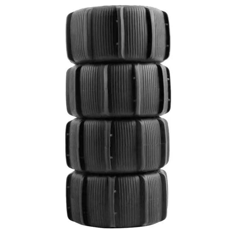 BEDW-12Pcs 80Mm Snow Sand Tire Wheel For SCY 16101 16102 Pro Wltoys 144001 144010 12428 124019 HBX 16889 SG1601 MJX H16 16207