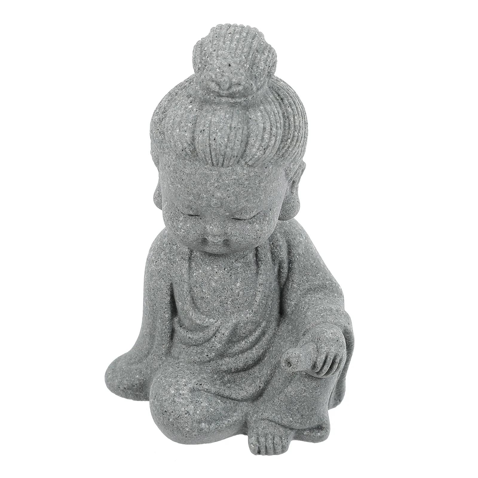 

Desktop Resin Buddha Statue Mini Decorative Craft Sculpture Smooth Easy Clean Unique Design