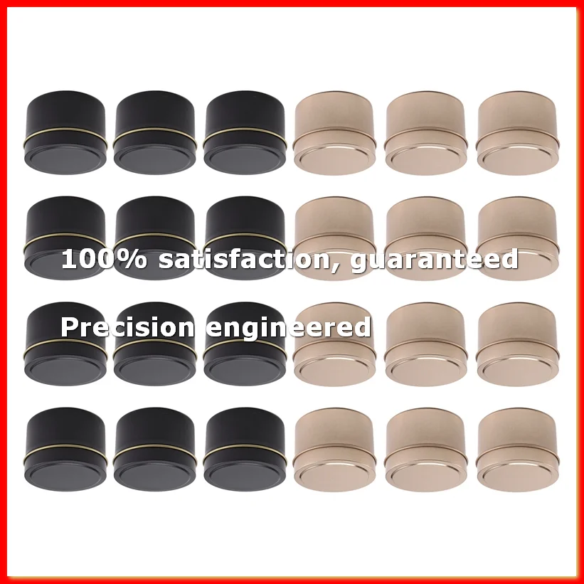 Metal Tin Lid 4Oz - 24個入りキャンドル缶（蓋付き）、4オンス、DIYキャンドル作り、アート＆クラフト、記念品、ギフト用金属製キャンドルジャー-A09G