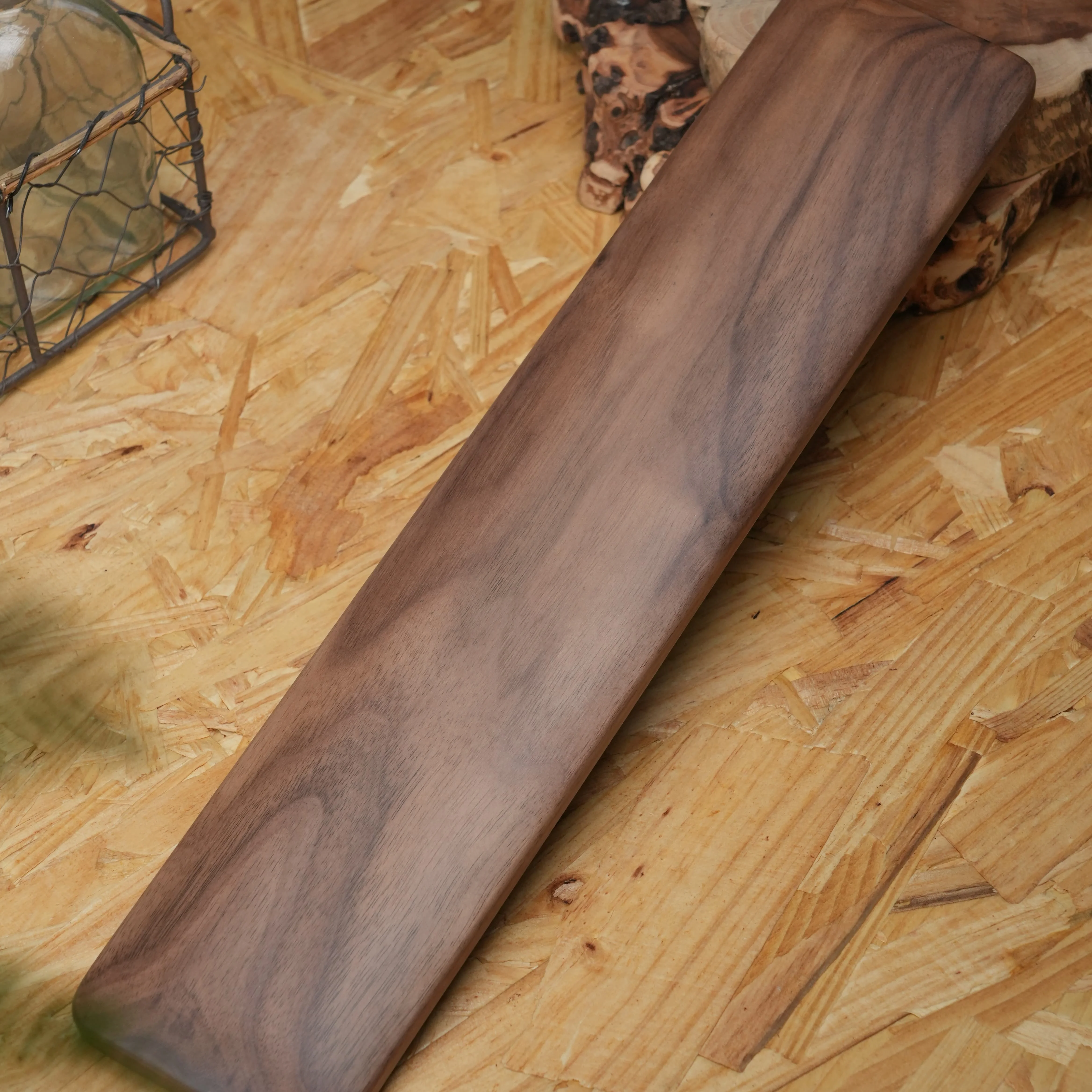 Massief houten toetsenbord-pol - Wrist Rest Wood recensie en prijs