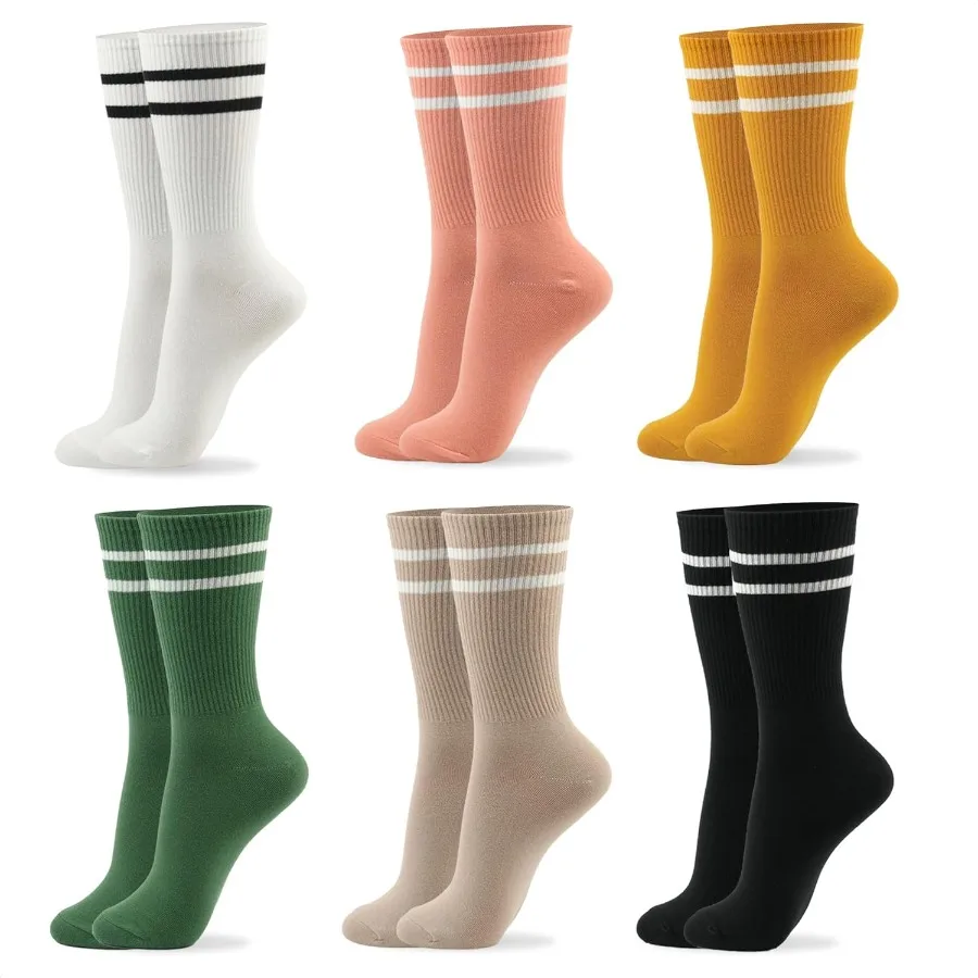 

Женские хлопковые носки с милым цветочным рисунком в горошек и сердечками для повседневной одежды, идеально подходящие для повседневного использования, удобные