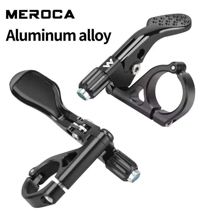 MEROCA Bike Seatpost Lift Switch Aluminum Alloy with Cable for 22.2 Handlebar Bike Lift Seatpost Controller Bicycle Accessories