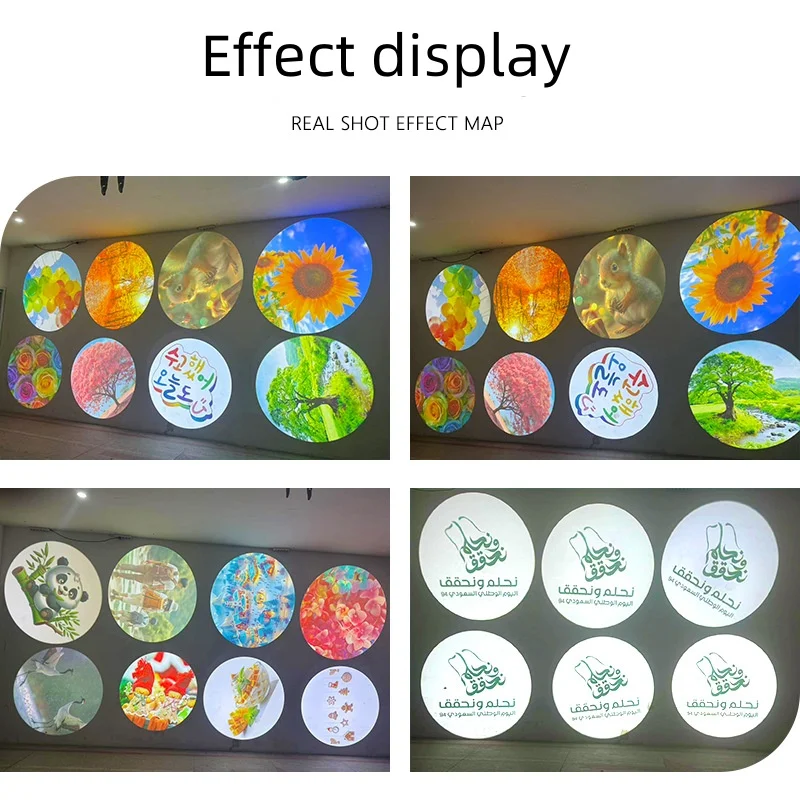 200W Gobo Projector Advertising Building Logo Projector Waterproof Outdoor Door Projection Iamp Led Advertising Light