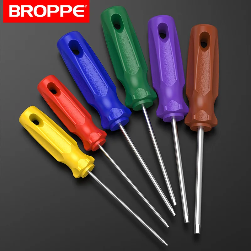 1 Piece Hexagon Screwdriver with Magnetic 1.5-5mm Flat Hex Screw Driver S2 Steel Allen Key Bolt Driver Screw-Driving Hand Tools