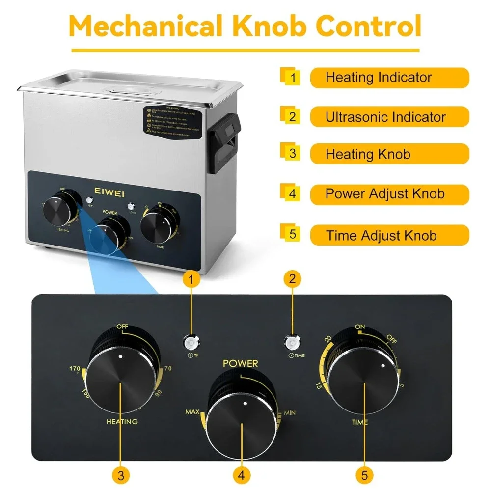 30L ultrasonic cleaning machine professional adjustable power ultrasonic cleaning machine knob cleaner heater timer