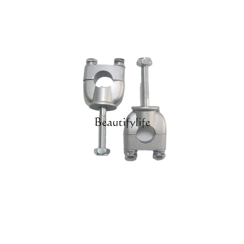 Off-road motorcycle handlebar pressure code fixed seat CRF50 modified accessories 22MM single hole direction device press block