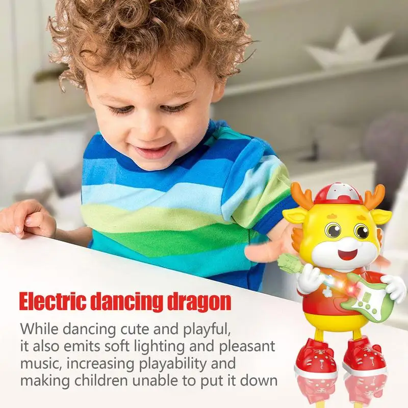 Elektrische Dansende Dragon Speelgoed Cartoon Dansen Elektrische Dragon Muziek Speelgoed Draak Thema Elektrische Dans En Muziek Speelgoed Voor Peuter