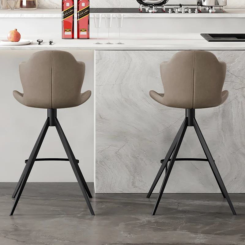 كراسي بار فاخرة وخفيفة الوزن وفريدة من نوعها جزيرة الشمال الحديثة للاسترخاء كراسي عالية أنيقة للاستقبال أثاث مريح من Sillas De Bar #2