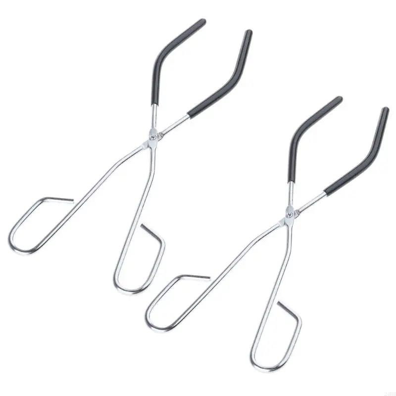 2Pieces Metal Beaker Tongs Lab Laborage verre Tobus