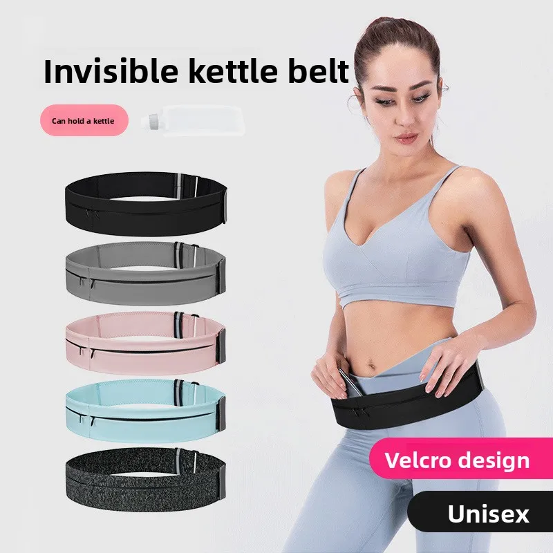 

Sheer Comfort Sports Waistband - Feminine Phone Pouch for Yoga & Running