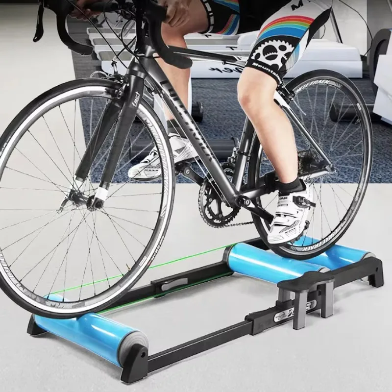 

Top Rated Blue Portable Indoor Cycling Roller Trainer