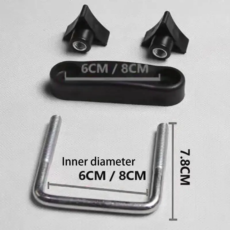 New Roof Box U Bolt Clamps ,Roof Rack Luggage Carrier ,Accessories ,Luggage Frame Luggage Frame Retainer Clip Fastener SUV