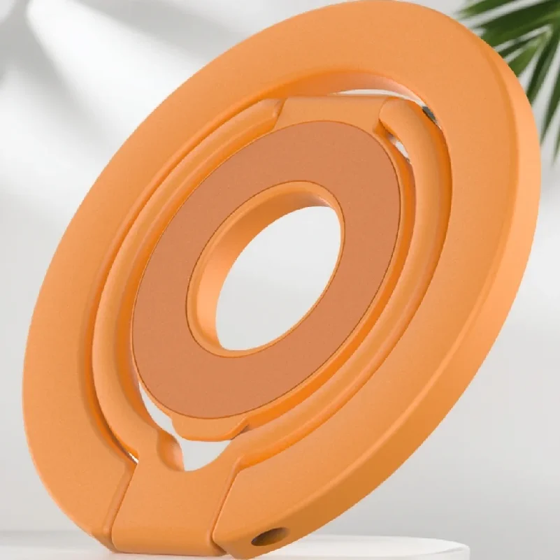 

Double Sided For MagSafe Phone Stand Magnetic Phone Ring Holder Kickstand Magnet Grip for iPhone 17 16-12 Android Gym Car Holder