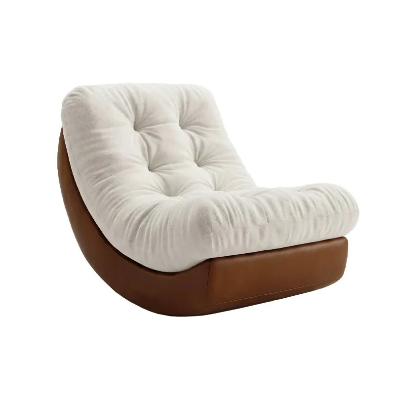 Moon rocking chair recliner balcony lazy sofa sleepable