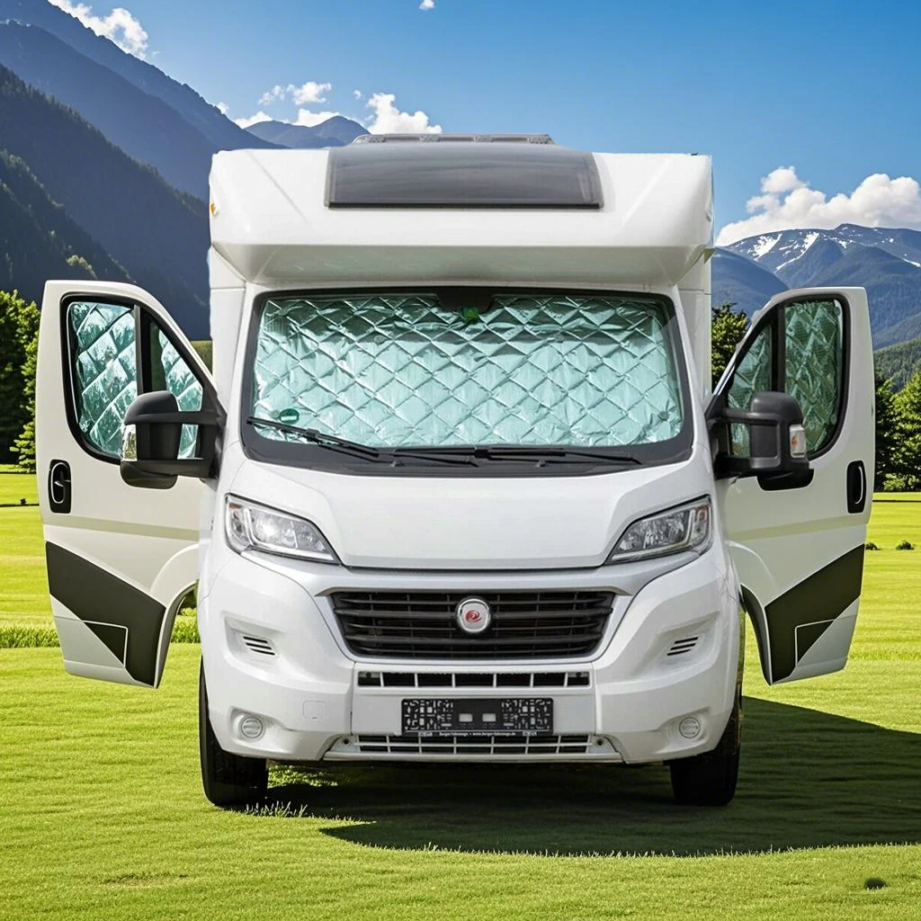 

Internal Thermal Blinds 7 Layers Cover Windscreen For Fiat Ducato 2006 2022 For Peugeot Boxer/Citroen Relay Windshield Sunshades
