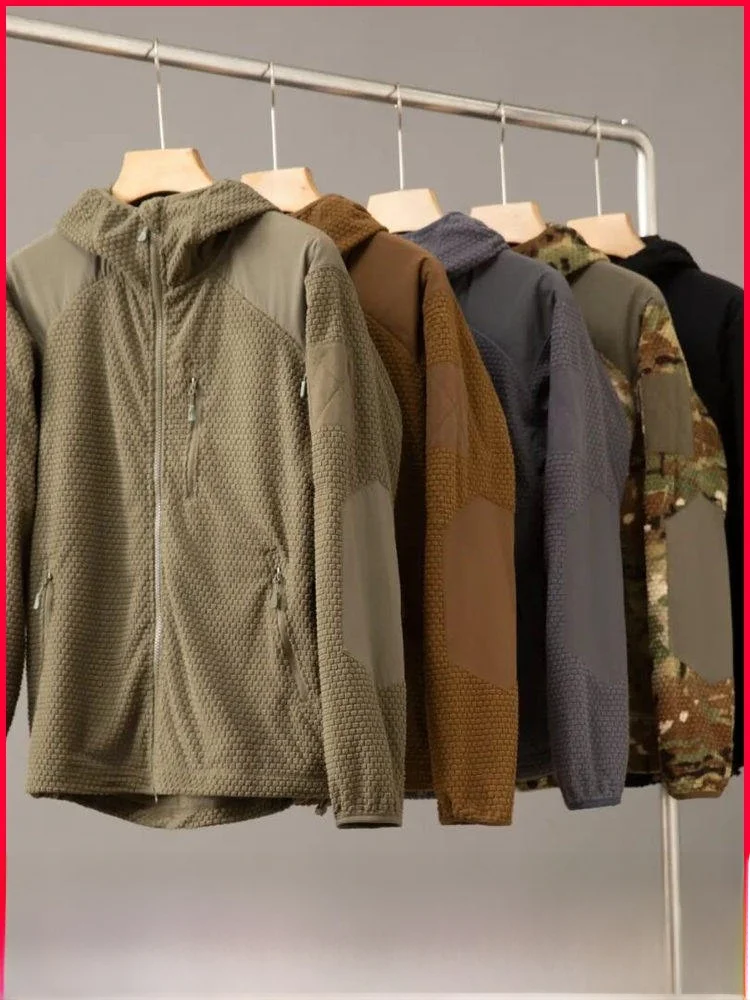 

Тактическая серия: Легкая теплая флисовая куртка для активного отдыха осень-зима, повседневная, из полиэфирного волокна, с длинными рукавами