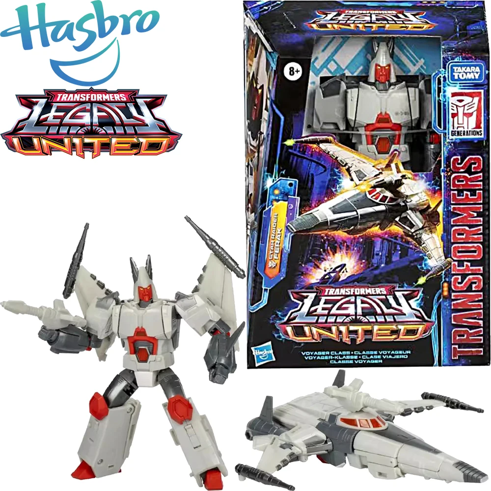 

In Stock Original Hasbro Transformers Legacy United Star Raider Voyager Class Ferak Action Figurs Robot Model Toys Gifts