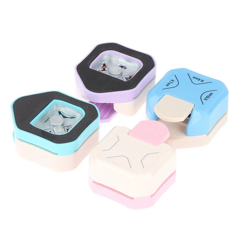 3 In1 Mini Corner Trimmer Corner Durable Rounder Punch 4/7/10mm Round Corner Trimmer DIY Paper Cutter Card Scrapbooking Punch