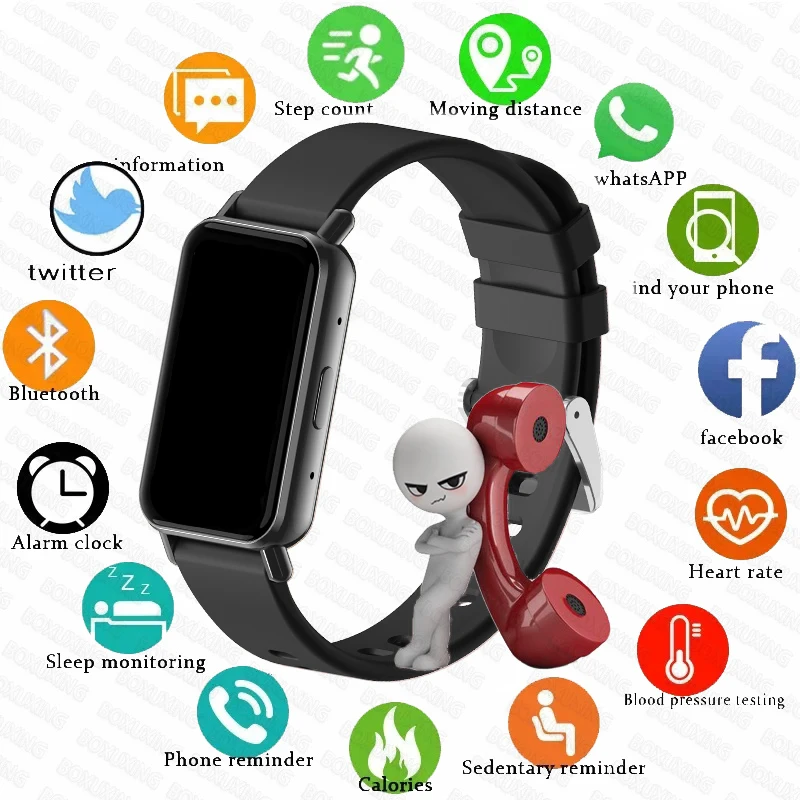 

Watch 5 Men Smart Watch 100+Sports Mode Track Bluetooth Call Heart rate Waterproof Sport Fitness Smart bracelet Women 2026 New