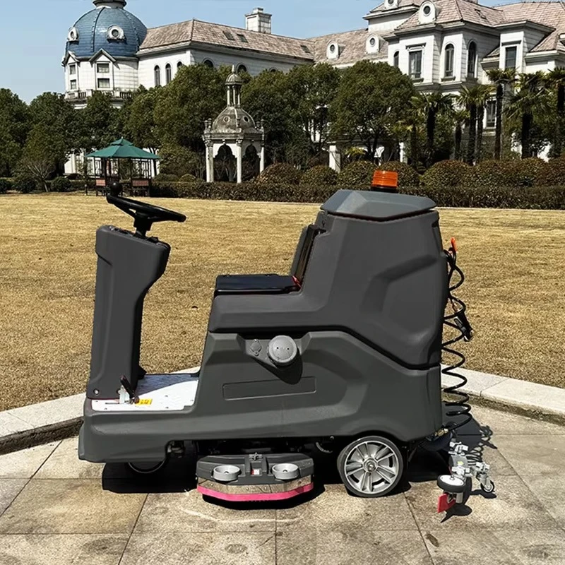 

Automatic Floor Scrubber Factory Floor Scrubber Dryer Large Water tank Floor Scrubber Ride on