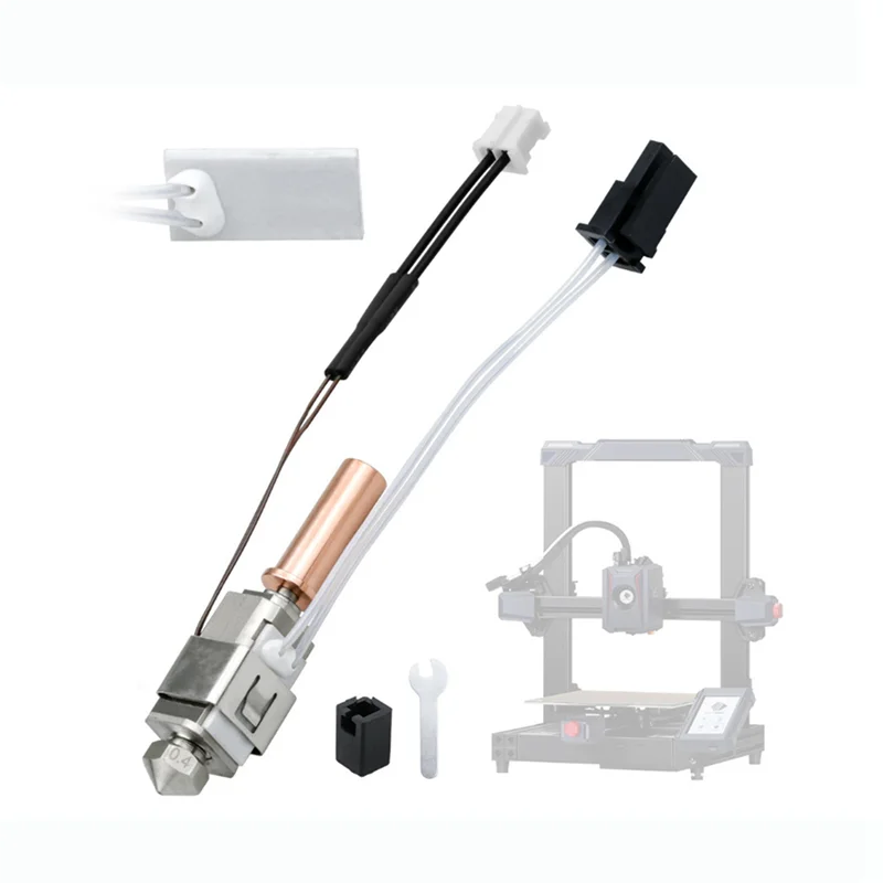 ترقية 3X لمجموعة Anycubic Kobra 2 Hotend، خرطوشة سخان الثرمستور 0.4 مم طباعة نهاية ساخنة لـ Kobra 2 Plus/Neo/Kobra 2
