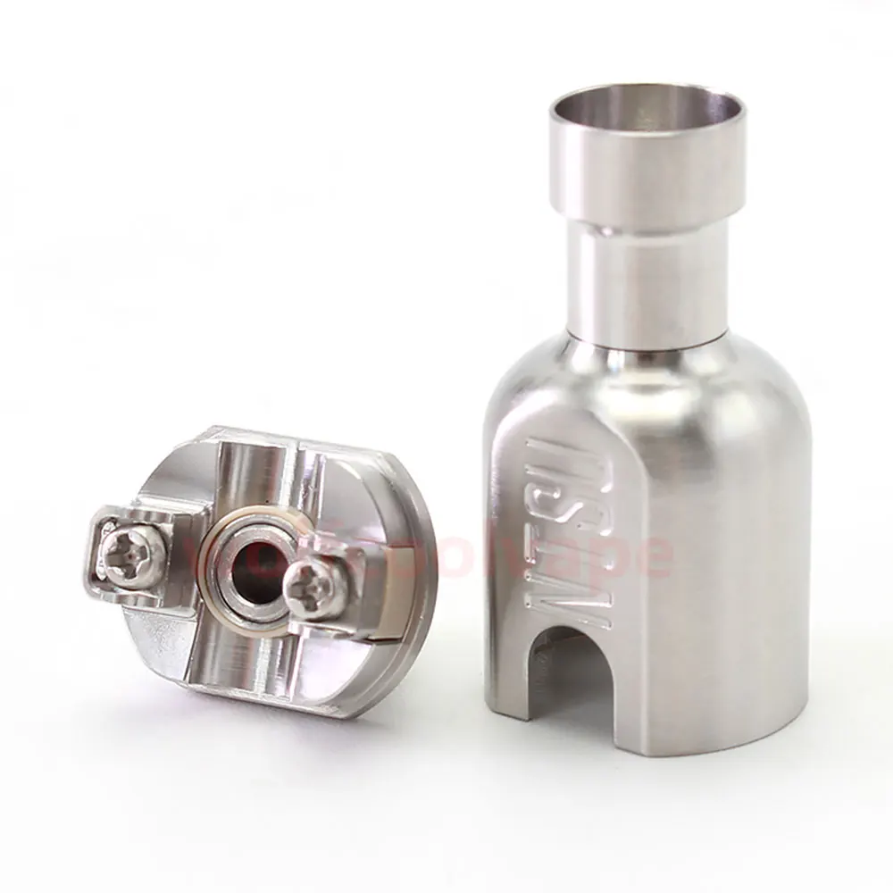 WolfCoolvape Billet box Boro Tank NTSU RBA Bridge vape rba 316SS vape 1.0 / 1.2 / 1.5 / 2.0 / 2.5 / 3.0 / 3.5 / 4.0mm vaporizer