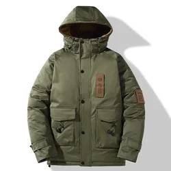 Winter Cargo Parkas Men Warm Thick Jacket Coats Plus Size 10XL Parkas Fashion Casual Winter Jacket Male Big Size 10XL