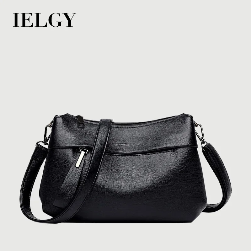 IELGY women\'s korean style simple and atmospheric all-match messenger bag