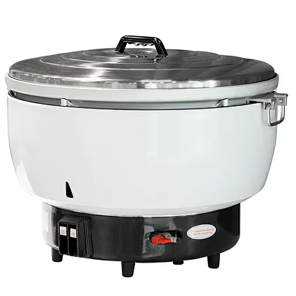 China Factory Hot Sale Commercial Multi Function Automatic Large Capacity Gas Retro Kitchen Rice Cookers