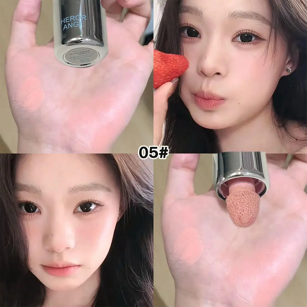Fard liquido per il viso Liscio Guancia Mousse per occhi Fard Matte Glitter Evidenziatore Stick Rouge Trucco contorno impermeabile ﻿