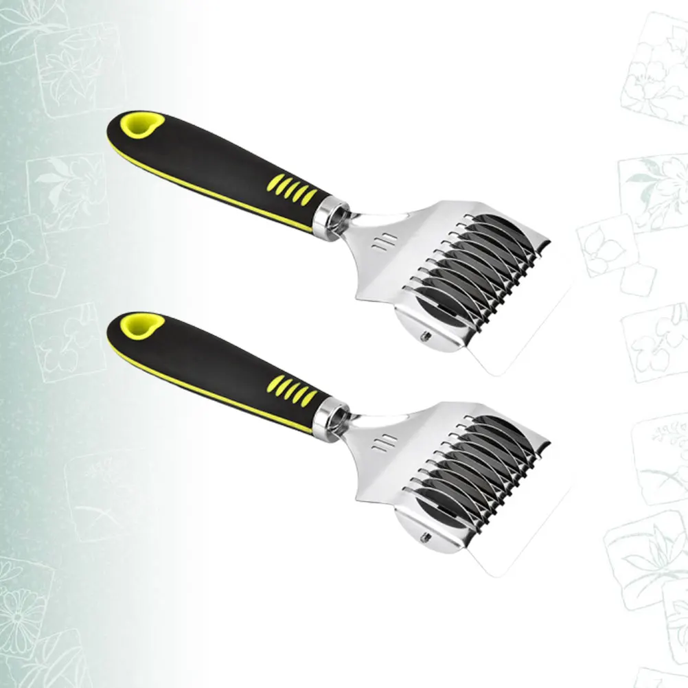 

2 PCS Roller Dough Noodle Maker Manual Stainless Steel Noodles Press Machine