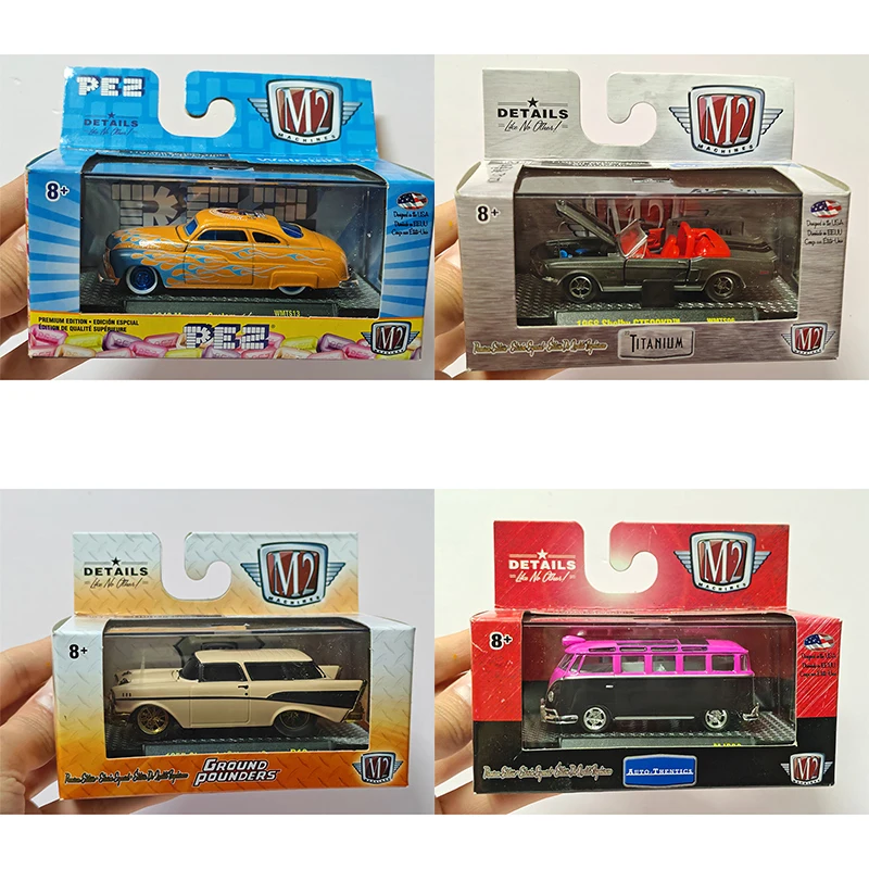 

M2 1:64 Retro T1 Van Dodge Jim Mercury Alloy Die Casting Model Collect Ornaments