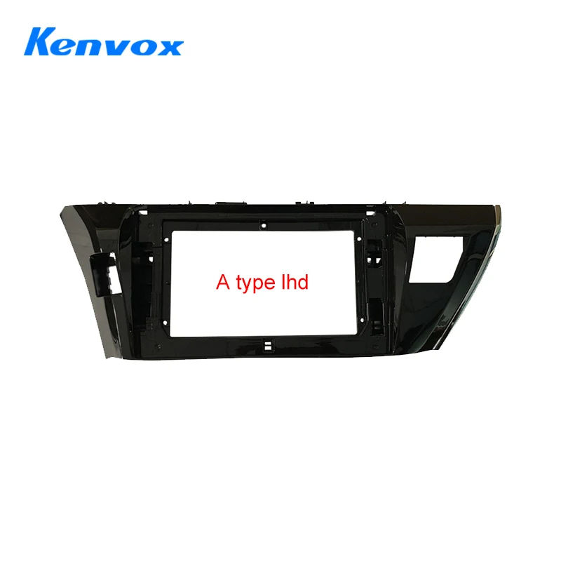 10.1 بوصة راديو السيارة فآسيا الإطار لتويوتا كورولا رالينك 2014 2016 غلاف 2 الدين رئيس وحدة داش غطاء لوحة الأسلاك تسخير