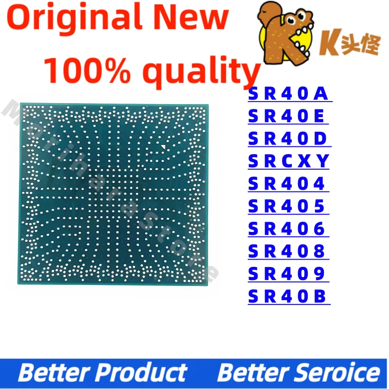 

(1PCS) New original SR40A SR40E SR40D SRCXY SR404 SR405 SR406 SR408 SR409 SR40B BGA Packaging