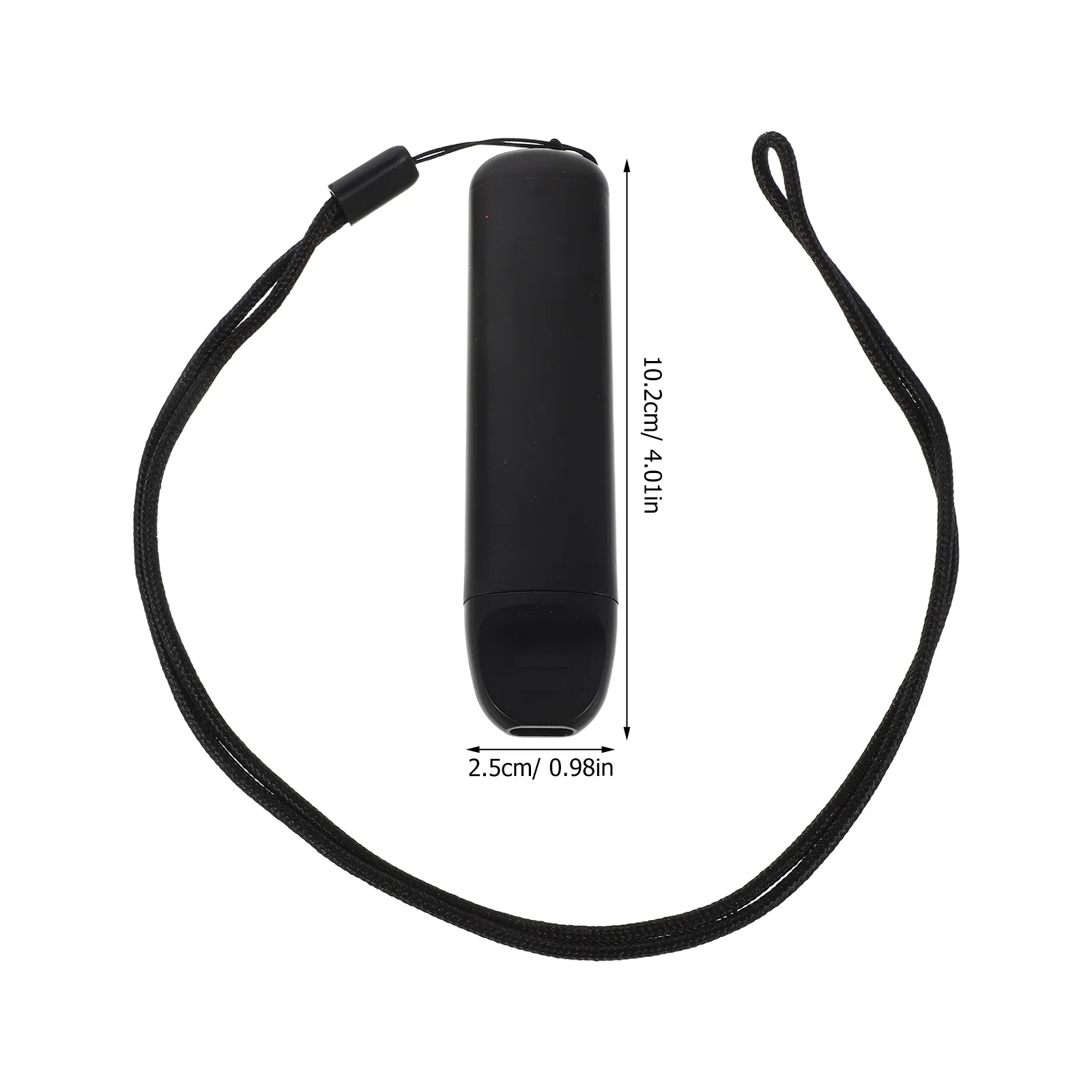 Kazoo Instrument de musique noir ABS débutant léger Portable ton réglable pour les amateurs de musique faveur de fête guitare