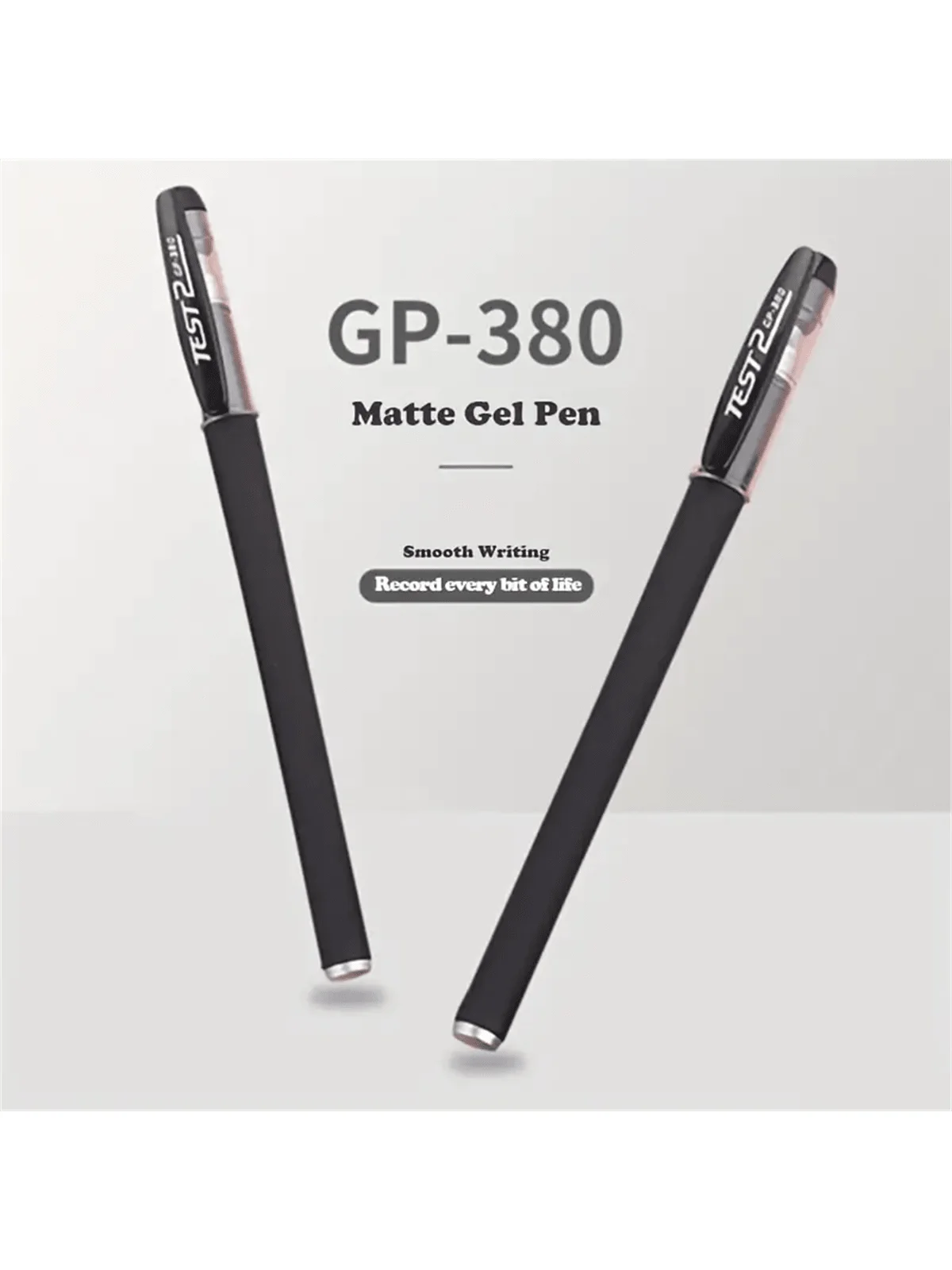 50pcs Black Matte Gel Ink Pens Set,0.5mm Extra Fine Tip Smooth Writing Ballpoint Pens,Smudge-Proof,With Pocket Clip For Office & School Supplies,Signature Penspens,Office Supplies,Pen,Pilot Pen,Pens Kids,Office Equipment SL25071821156356458