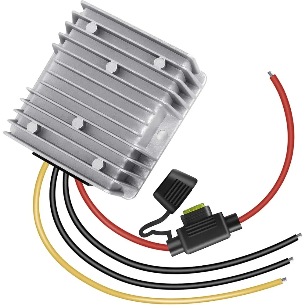 20A 240W 12v Golf Cart Step Down DC DC Converter 48V 36V to 12V 5A 10A 20A 30A  Voltage Regulator Reducer Transformer with Fuse