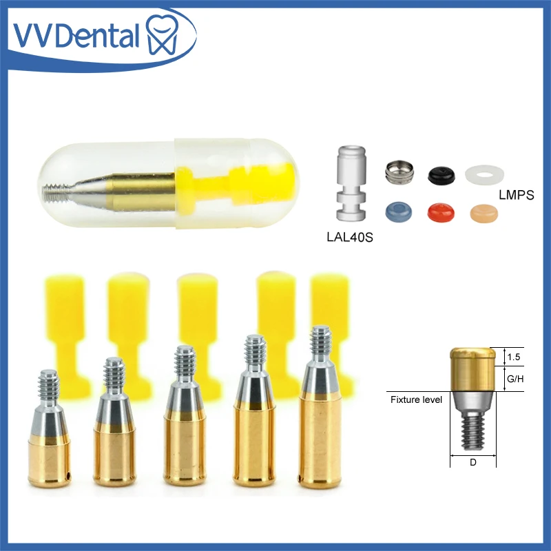Dental Implant Retention Caps Removable Insertion Extraction Universal Locator Core Tool for OSSTEM Abutment