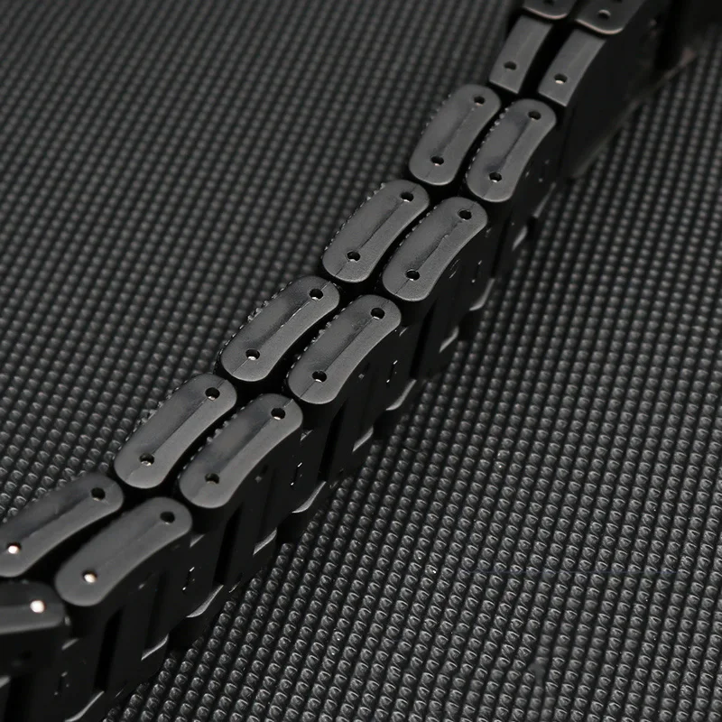 For CASIO GA2100 GA-2110 Plastic Steel Composite Silicone Watchband Solid Stainless Steel Buckle Bracelet Men’s Accessories 16mm