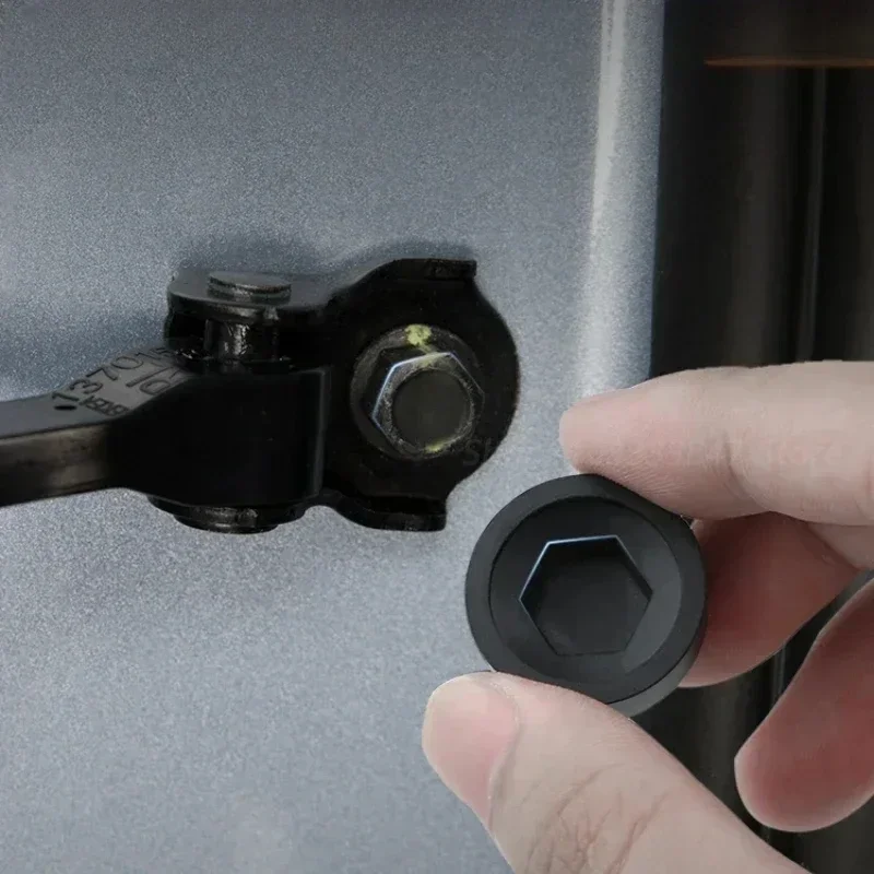 ل BYD سونغ زائد الختم U DMi/EV 2020-2025 السيارات الباب المحدد المسمار الغطاء الواقي مكافحة الصدأ قفل الباب اكسسوارات السيارات