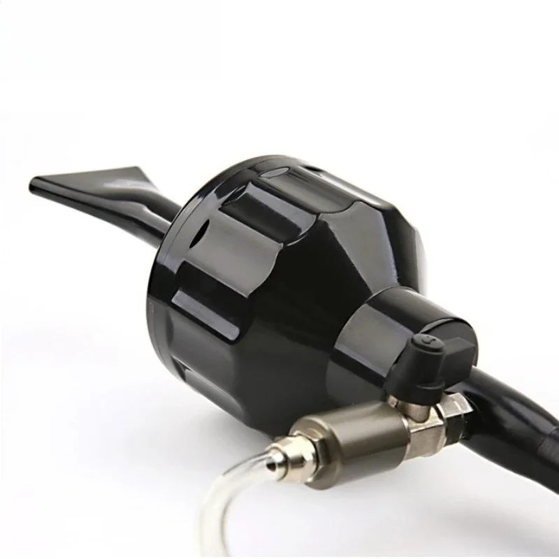 Water vapor mixed foam gun car wash foam gun water vapor double tube foam gun fine car wash tool