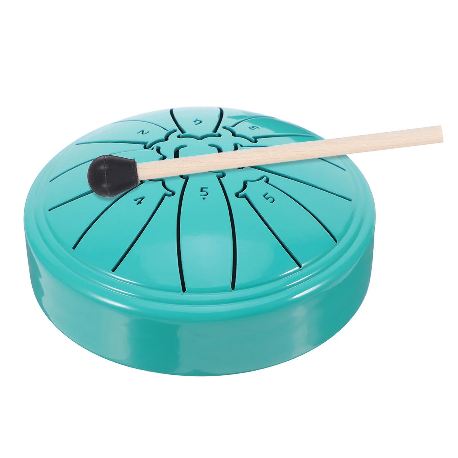 

4 Inch Rain Drum Portable Steel Tongue Drum for Outdoor Presents Family Friends Percussion Instruments