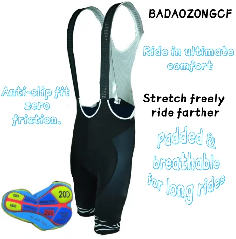 2026 Novo Lançamento: Bermuda Ciclismo Profissional Colorida para Homens - Calça de Ciclismo MTB Respirável de Secagem Rápida com Acolchoamento em Gel 20D para Verão