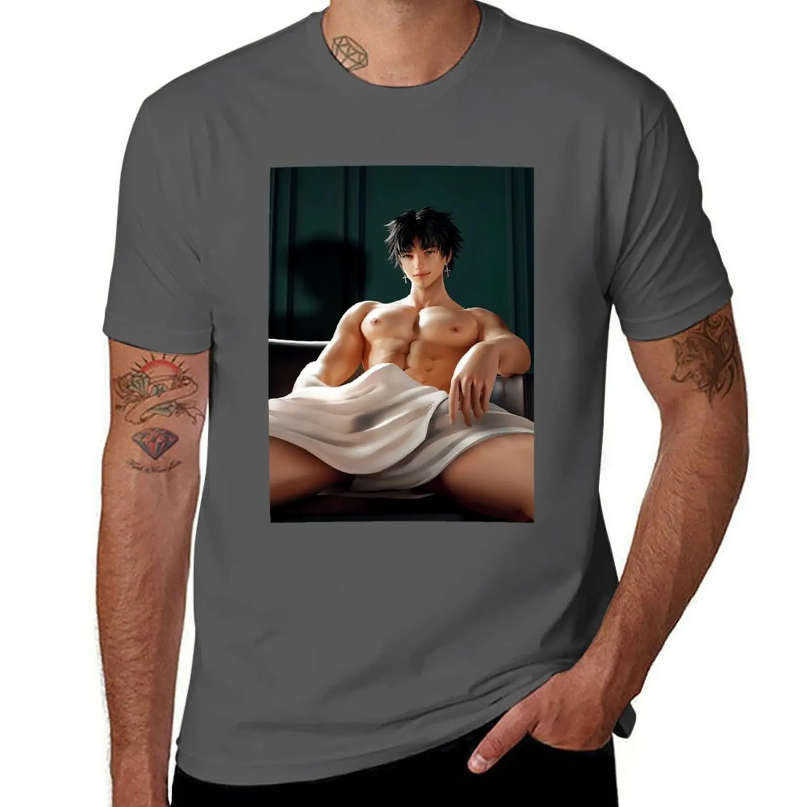 

GOTHIC HUNK T-Shirt Long Lasting Casual T-Shirt