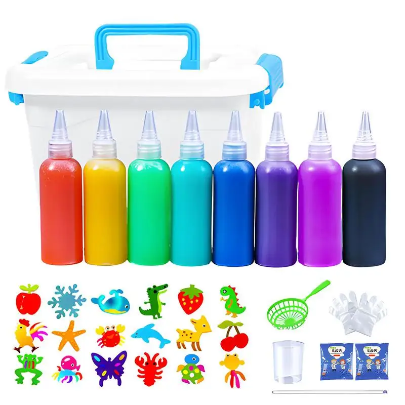 Magische Water Elf Speelgoed Creatie Kit Creatieve Diy Aqua Fairy Gel Elf Speelgoed Kinderen Wetenschap Leren Water Elf Kit Voor Jongens Meisjes Geschenken