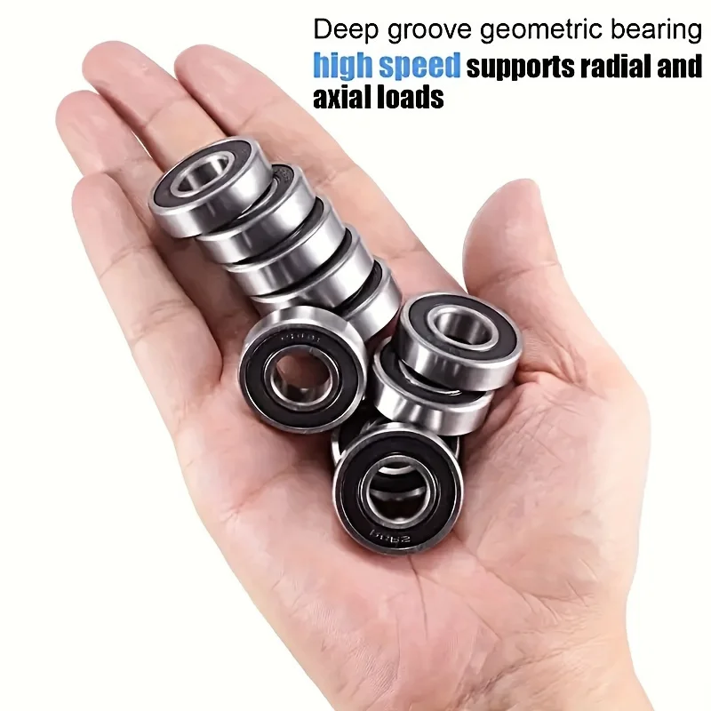 25pcs 5 models deep grooves ball bearings for skateboards, longboards, inline skates, roller skates, spinner
