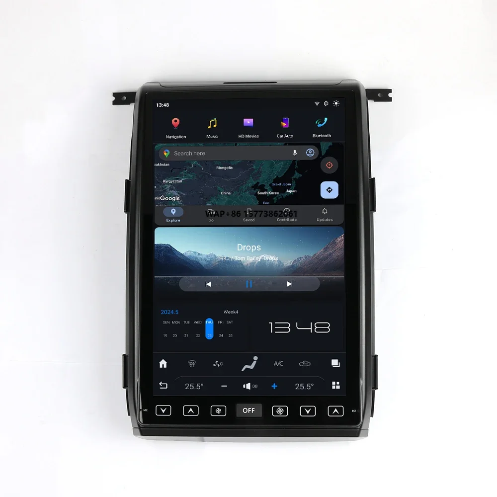 

Для F150 2009-2014: Обновленная автомобильная мультимедийная система 14.4'' Android с GPS-навигацией, Carplay и DVD-плеером (автомагнитола)