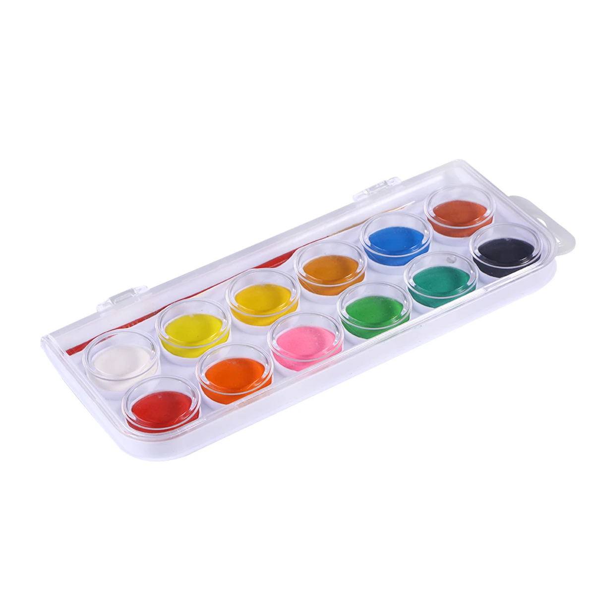 

12 Color Watercolor Paint Set Arts and Crafts Painting Kit Paints Beginner Student Pan